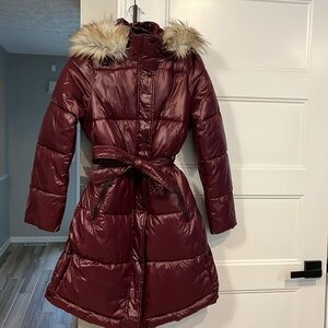 NWT Sam Edelman winter coat size S brand new color bordeaux